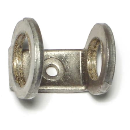 Midwest Fastener 1/4FIP x 3/8IP Tapped Steel Hickeys 6PK 64678